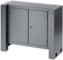Under-table cabinet for CNC lathe                                               