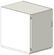 Server cabinet with door, 750x738x523mm HxDxW, accommodates 19'' inserts, left hinged