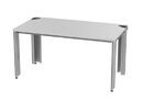 SybaPro system table with power supply ducting in legs, 1200x800x760 mm                                           