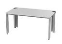SybaPro system table with power supply ducting in legs, 1200x900x760 mm                 