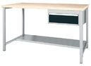 SybaWork workbench, 1500x750x859mm, drawer, shelf, multiplex table top, 40mm
