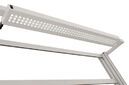 LED workplace lighting, 23 W, dimmable, including holder for tables of width 1500 mm