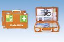 Wall-mounting first-aid kit