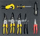 Metalworking tool set 10, cutting tools (8 tools), inlay size 450 x 500 mm