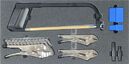 Metalworking tool set 11, coachworking tools I (42 tools), inlay size 300 x 600 mm