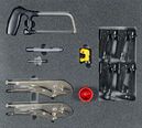 Metalworking tool set 12, coachworking tools II (11 tools), inlay size 450x500mm